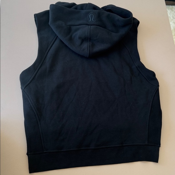 Lululemon Scuba Pullover Sleeveless Hoodie - XS/S - Black - Picture 6 of 6